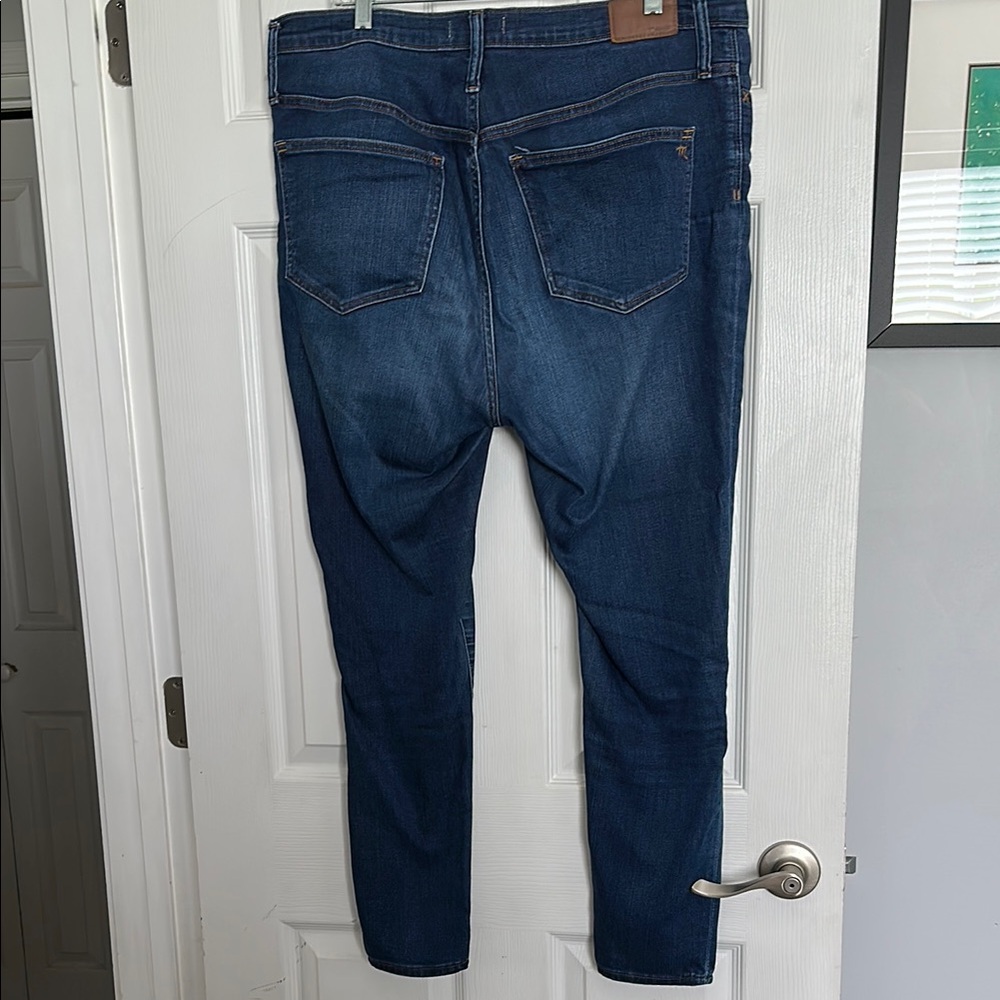 Madewell size 33 Blue Denim Jeans womens - Picture 3 of 5